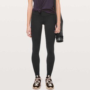 Lululemon Align Pant 28" Leggings Full Length Black High Rise Nulu Size 4 *FLAW